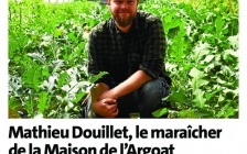 Voir l'actualité - Portrait de Mathieu DOUILLET, encadrant du chantier Maraichage de la Maison de l'Argoat Voir l'actualité - Portrait de Mathieu DOUILLET, encadrant du chantier Maraichage de la Maison de l'Argoat